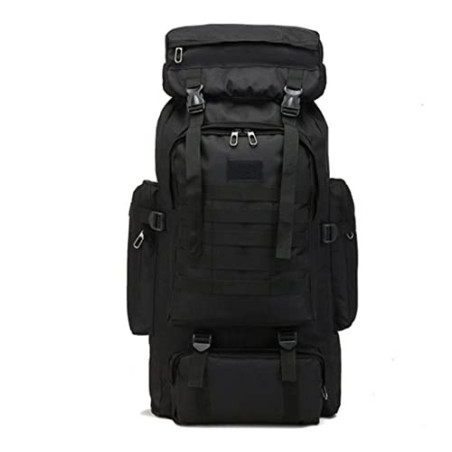 LUMoony 80L Camping Wanderrucksack Große Kapazität Wasserdichter Camping Rucksack Reise Daypack Outdoor Camouflage Rucksack f