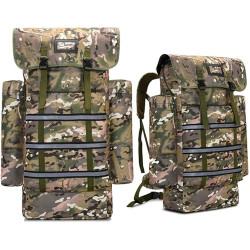GAOJUNAN Wanderrucksack Herren Damen 80L Multifunktionale Reise Trekking Rucksack Ergonomische Wasser Beständig Täglichen Leb