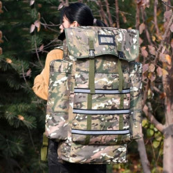 GAOJUNAN Wanderrucksack Herren Damen 80L Multifunktionale Reise Trekking Rucksack Ergonomische Wasser Beständig Täglichen Leb