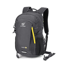 SKYSPER LANTC 20 Leicht Wanderrucksack 20L Klein Rucksack mit Rückenbelüftung Trekkingrucksack aus atmungsaktivem 3D Air Mesh