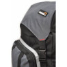 Foolsgold Extra große Trekkingrucksack Wanderrucksack mit doppeltem Zugang - Grau