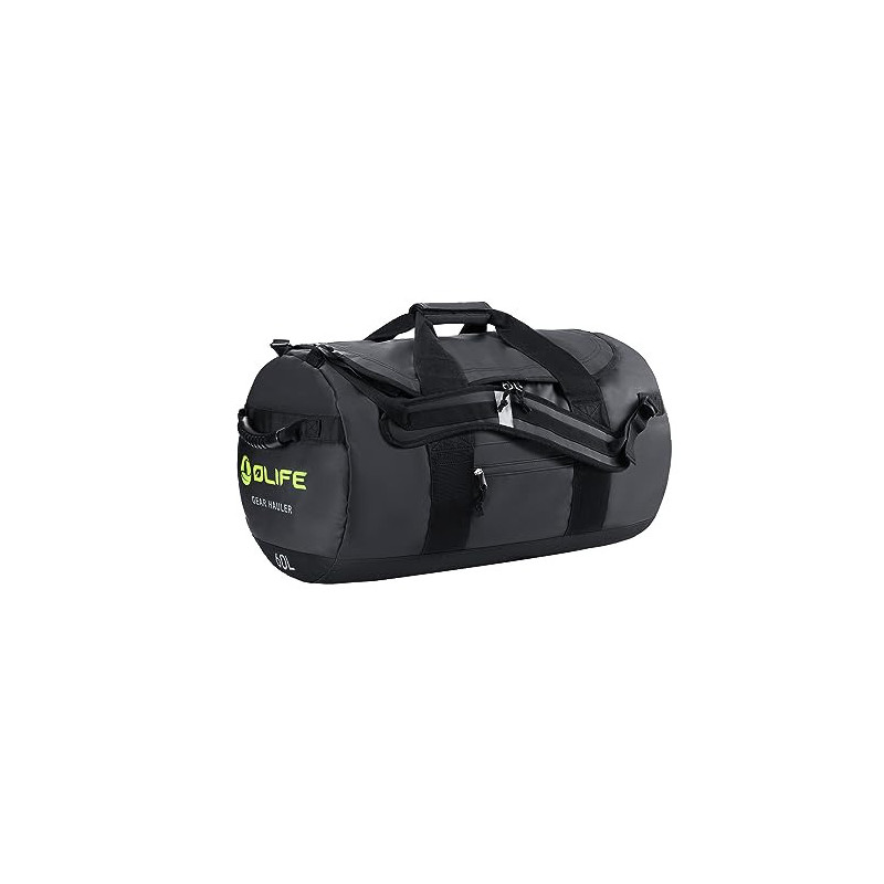 OLIFE Duffle Bag wasserdichte Reisetasche 30L/60L/90L, mit Rucksackfunktion | praktische Innen- und Außentaschen | große Reis OLIFE Duffle Bag wasserdichte Reisetasche 30L/60L/90L, mit Rucksackfunktion | praktische Innen- und Außentaschen | große Reis