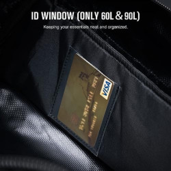OLIFE Duffle Bag wasserdichte Reisetasche 30L/60L/90L, mit Rucksackfunktion | praktische Innen- und Außentaschen | große Reis