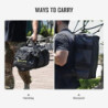 OLIFE Duffle Bag wasserdichte Reisetasche 30L/60L/90L, mit Rucksackfunktion | praktische Innen- und Außentaschen | große Reis