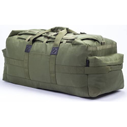 Backferry Große Militärtasche Taktische Ausrüstung Tasche Armee Reisetasche mit verdeckten Rucksack Stil Schultergurte 85L  O