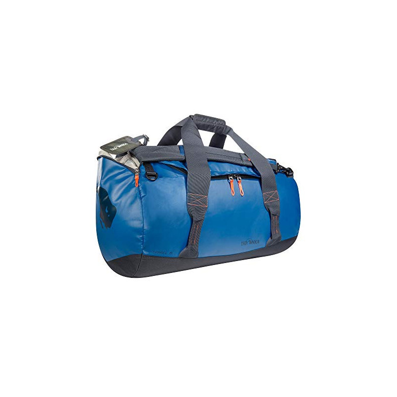 Tatonka Barrel M Reisetasche - 65 Liter - wasserfeste Tasche aus LKW-Plane mit Rucksackfunktion und großer Reißverschluss-Öff
