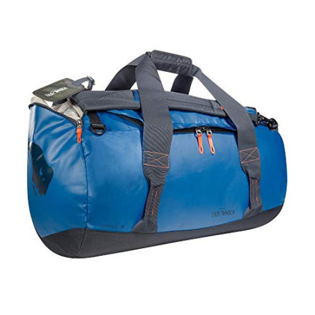 Tatonka Barrel M Reisetasche - 65 Liter - wasserfeste Tasche aus LKW-Plane mit Rucksackfunktion und großer Reißverschluss-Öff