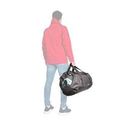 Tatonka Barrel M Reisetasche - 65 Liter - wasserfeste Tasche aus LKW-Plane mit Rucksackfunktion und großer Reißverschluss-Öff