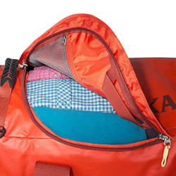 Tatonka Barrel M Reisetasche - 65 Liter - wasserfeste Tasche aus LKW-Plane mit Rucksackfunktion und großer Reißverschluss-Öff