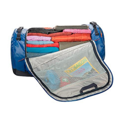Tatonka Barrel XL Reisetasche - 110 Liter - wasserfeste Tasche aus LKW-Plane mit Rucksackfunktion und großer Reißverschluss-Ö
