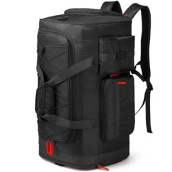 Reisetasche Herren 75L Große Sporttasche Weekender Rucksack mit Schuhfach Wasserdicht Trainingstasche Damen Übernachtung Trav
