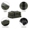 SONS OF ALOHA XL Reisetasche mit 2 Rollen Kane Rollkoffer 80 cm Koffer Sporttasche Reise-Trolley 120L, grün-Olive