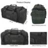 APRILBAY Duffle Bag Gymnastiktasche Reise- Wander- & Trekking-Sporttasche Jagd- & Angeltasche 43L Hochwertig & Langlebig  Sch