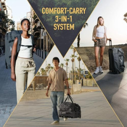 BEN NEVIS Reisetasche mit Rollen 80l [Recycelt] - 3in1 Tasche & Trolley & Rucksack [groß] Travel Bag Reisekoffer Duffle Bag S