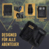 BEN NEVIS Reisetasche mit Rollen 80l [Recycelt] - 3in1 Tasche & Trolley & Rucksack [groß] Travel Bag Reisekoffer Duffle Bag S