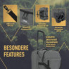 BEN NEVIS Reisetasche mit Rollen 80l [Recycelt] - 3in1 Tasche & Trolley & Rucksack [groß] Travel Bag Reisekoffer Duffle Bag S