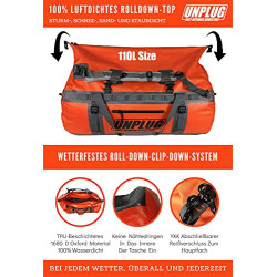 Unplug wasserdichte Tasche-1680D Robuste Seesack Wasserdicht Für Campingausrüstung, Dry Bag Für Motorrad Hecktasche, wasserdi
