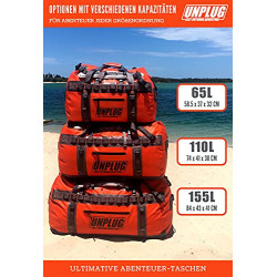 Unplug wasserdichte Tasche-1680D Robuste Seesack Wasserdicht Für Campingausrüstung, Dry Bag Für Motorrad Hecktasche, wasserdi