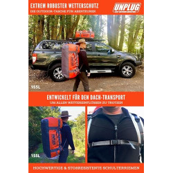 Unplug wasserdichte Tasche-1680D Robuste Seesack Wasserdicht Für Campingausrüstung, Dry Bag Für Motorrad Hecktasche, wasserdi