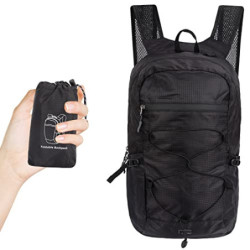 TSLBW Faltbarer Rucksack, Wasserdichter Wanderrucksack mit Aufbewahrungstasche Multifunktionaler Tagesrucksack für Outdoor-Sp