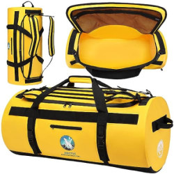Arctic Adventures Co.® Duffel Bag 90l - wasserdichte Sporttasche für Herren und Damen. Sie können Diese Duffel Bag als Reiset