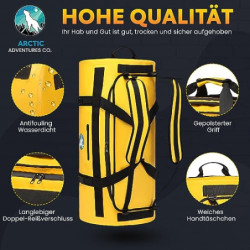 Arctic Adventures Co.® Duffel Bag 90l - wasserdichte Sporttasche für Herren und Damen. Sie können Diese Duffel Bag als Reiset