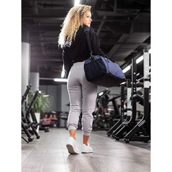 Fitgriff® Sporttasche & Reisetasche für Damen und Herren - mit Schuhfach & Nassfach - Tasche für Sport, Fitness & Reisen - Tr