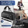 SUNBOUND® Sporttasche & Reisetasche für Damen und Herren - mit Schuhfach & Nassfach - Tasche für Sport, Fitness & Reisen - Tr