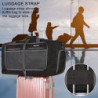 Bekahizar 60L Leichter Faltbare Reisetasche Groß Weekender Übernachtung Taschen Verpackbar Reise-Gepäck Sporttasche Travel Du