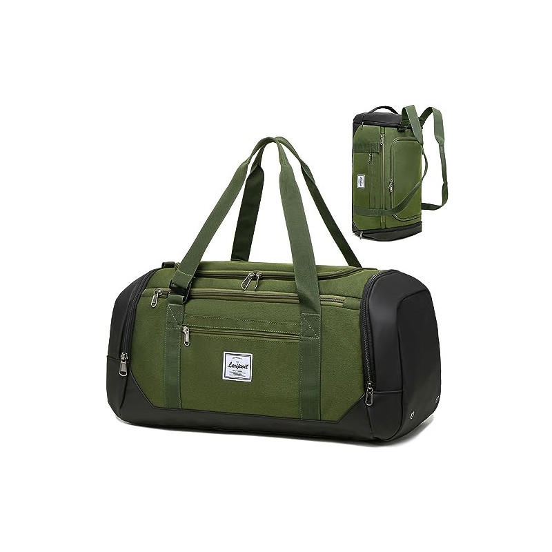 Laripwit Sporttasche Herren, 40L Reisetasche Rucksack Trainingstasche mit Schuhfach & Nassfach, Wasserdicht Sport Gym Fitness Laripwit Sporttasche Herren, 40L Reisetasche Rucksack Trainingstasche mit Schuhfach & Nassfach, Wasserdicht Sport Gym Fitness