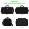 55L Sporttasche Reisetasche Fitness Tasche mit Schultergurt Wochenendtasche für Damen und Herren  Schwarz, 55L 