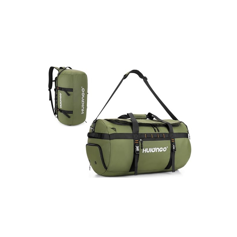 Hulongo Sporttasche Herren Damen 60L Reisetasche Groß für Kurztrips Weekender Gym Tasche mit Schuhfach & 3-in-1-Schultergurt Hulongo Sporttasche Herren Damen 60L Reisetasche Groß für Kurztrips Weekender Gym Tasche mit Schuhfach & 3-in-1-Schultergurt
