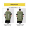 Hulongo Sporttasche Herren Damen 60L Reisetasche Groß für Kurztrips Weekender Gym Tasche mit Schuhfach & 3-in-1-Schultergurt