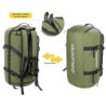 Hulongo Sporttasche Herren Damen 60L Reisetasche Groß für Kurztrips Weekender Gym Tasche mit Schuhfach & 3-in-1-Schultergurt