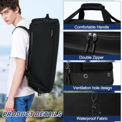 FIORETTO 43L Sporttasche & Reisetasche für Damen und Herren, mit Schuhfach & Nassfach, Wasserdicht Tasche für Trainingstasche