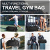 FIORETTO 43L Sporttasche & Reisetasche für Damen und Herren, mit Schuhfach & Nassfach, Wasserdicht Tasche für Trainingstasche