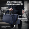 Sporttasche Trainingstasche + Rucksack, Schuhfach, Nassfach | Reisetasche Schwimmtasche Fitnesstasche Sport Gym Fitness Umhän