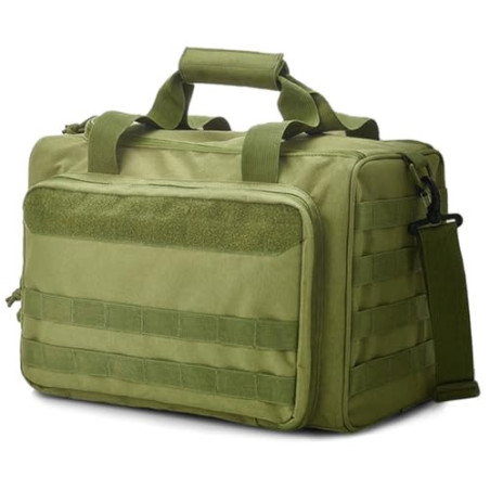 Kexpery Taktische Waffen-Range-Tasche, Waffen-Range-Aufbewahrungstasche mit mehreren Fächern, Pistolen-Range-Reisetaschen, mi