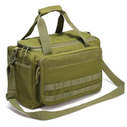 Kexpery Taktische Waffen-Range-Tasche, Waffen-Range-Aufbewahrungstasche mit mehreren Fächern, Pistolen-Range-Reisetaschen, mi