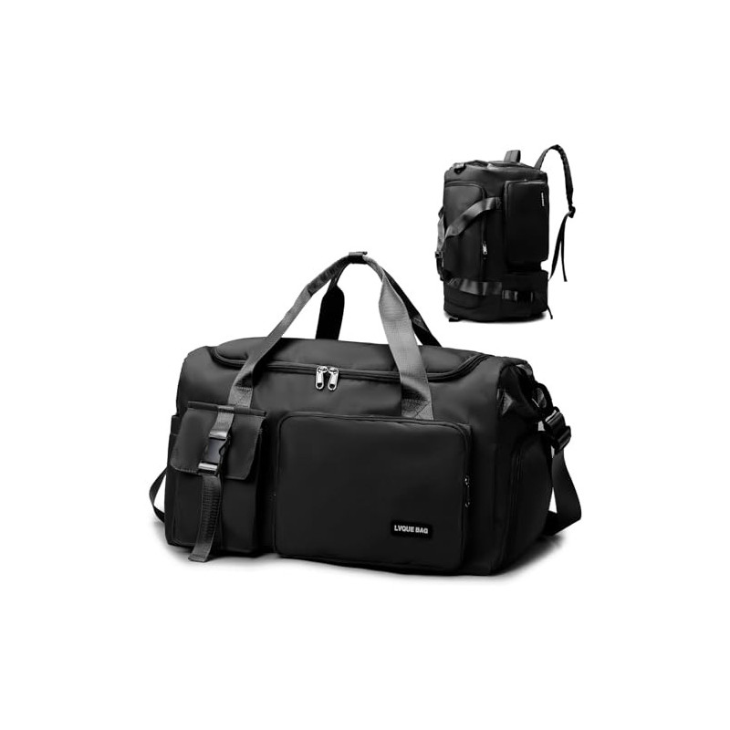 Suweir Sporttasche Damen Herren 42L Reisetasche mit Schuhfach Nassfach Wasserdicht Trainingstasche Travel Duffle Bag mit Ruck Suweir Sporttasche Damen Herren 42L Reisetasche mit Schuhfach Nassfach Wasserdicht Trainingstasche Travel Duffle Bag mit Ruck