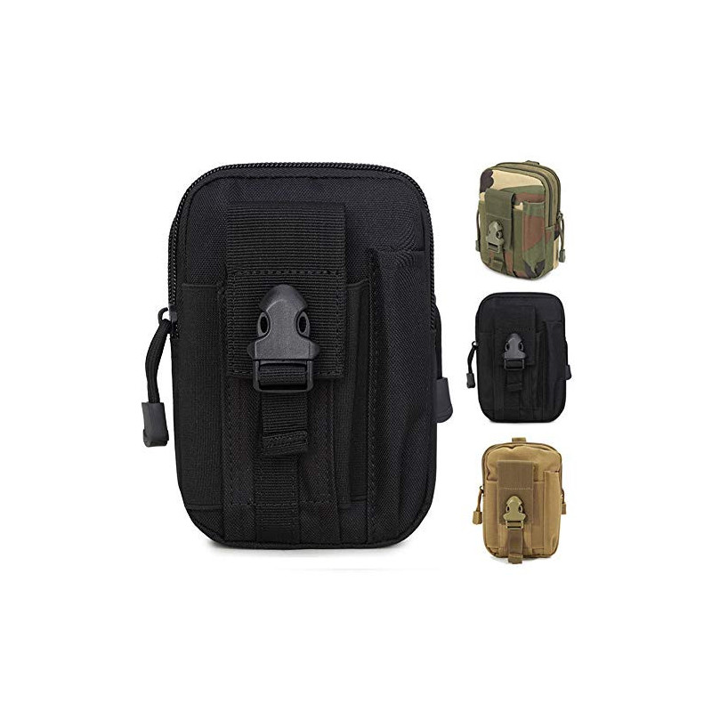 ZhaoCo Taktische Hüfttaschen, Nylon Militär Kompakt MOLLE EDC Tasche Gürteltasche Beutel Taille Taschen für Gadget-Dienstprog ZhaoCo Taktische Hüfttaschen, Nylon Militär Kompakt MOLLE EDC Tasche Gürteltasche Beutel Taille Taschen für Gadget-Dienstprog