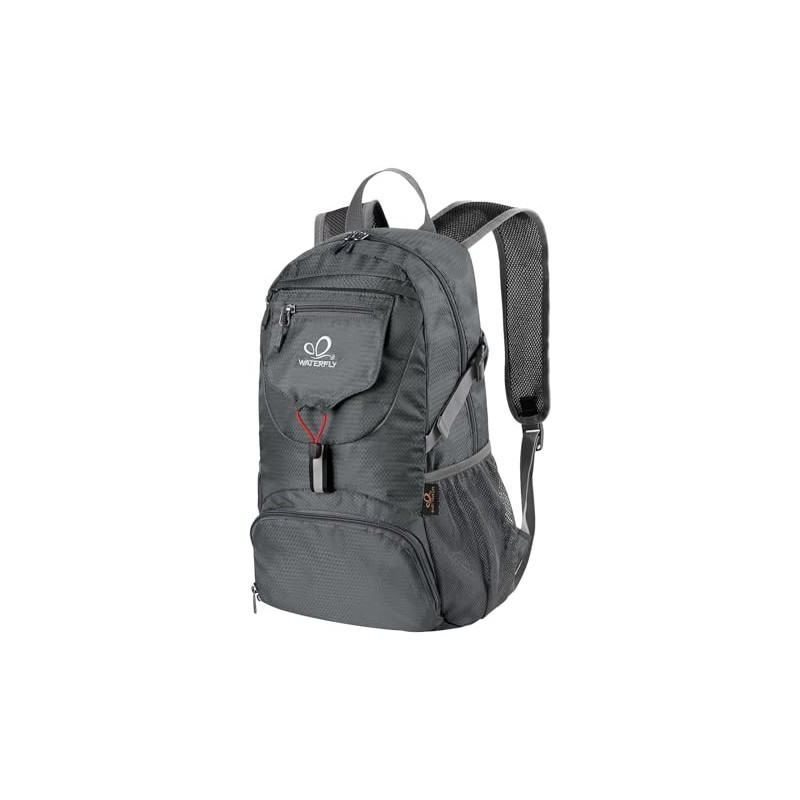 WATERFLY Ultraleicht Faltbar Klein Rucksack: 20L Leicht Packable Wanderrucksack Tagesrucksack Trekkingrucksack Outdoor Sportl WATERFLY Ultraleicht Faltbar Klein Rucksack: 20L Leicht Packable Wanderrucksack Tagesrucksack Trekkingrucksack Outdoor Sportl