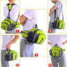 SINOKAL multifunktionale Militärstil Canvas-Pack Gürteltasche Wasser Widerstand Fanny Packungen mit Flaschenhalter für laufen