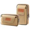 2 Stück Handy Gürteltasche, Gürteltasche Herren, Kompakte Gürteltasche, Multifunktionale Gürtel Tasche Ideal für Camping, Wan
