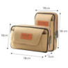 2 Stück Handy Gürteltasche, Gürteltasche Herren, Kompakte Gürteltasche, Multifunktionale Gürtel Tasche Ideal für Camping, Wan