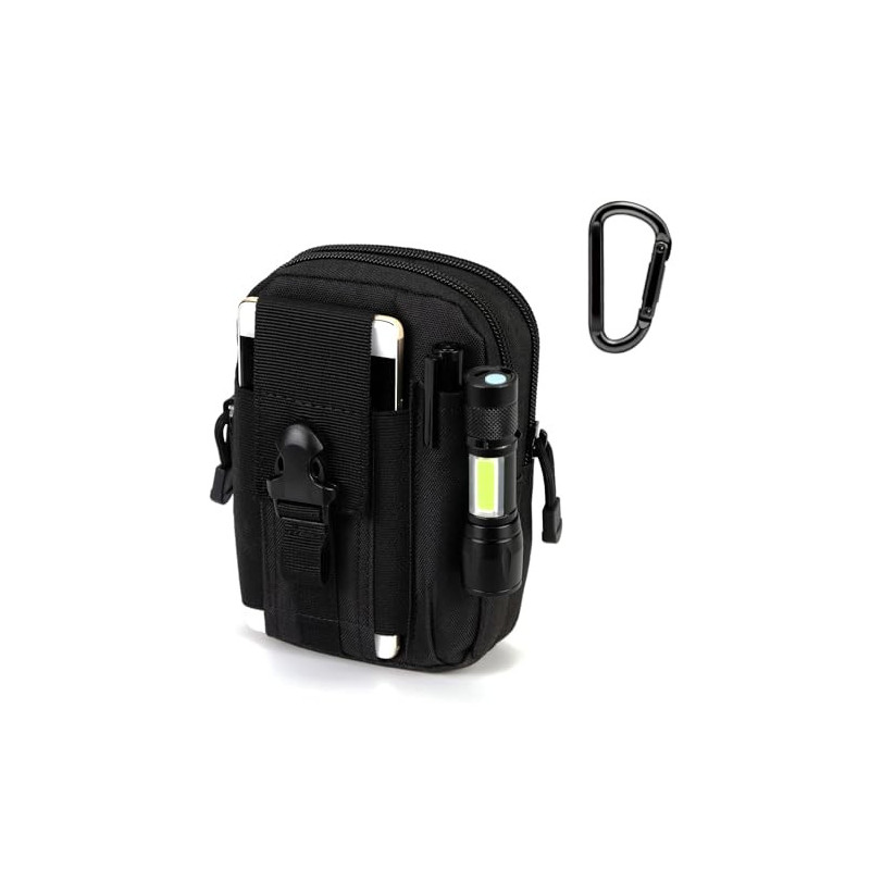 PISCORUSH Taktische Hüfttaschen, MOLLE EDC Hüfttasche Outdoor Gürteltasche Bauchtasche Handytasche Tragetasche für Smartphone PISCORUSH Taktische Hüfttaschen, MOLLE EDC Hüfttasche Outdoor Gürteltasche Bauchtasche Handytasche Tragetasche für Smartphone