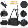 BAIGIO Taktische Bauchtasche Militär Hüfttasche Molle Utility Gürteltasche Angeln Tasche Angeltasche Messenger Bag Schulterta