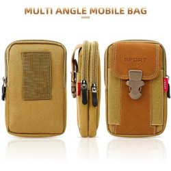 Multifunktionale Gürteltasche für Herren, Smartphonetasche Gürteltasche, Handy Gürteltasche für Outdoor, Wandern, Camping  Kh