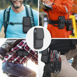 ykooe Handy Gürteltasche Premium Gürtel Tasche Handytasche Halterung Universal für Google Pixel 8 Pro 7 Pro 6 Pro, Samsung Ga