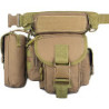 Flintronic Taktisch Beintasche Drop Beinbeutel, Mehrzweck Wasserdicht Outdoor Militär Beinbeutel Molle Hüfttasche mit Wasserf